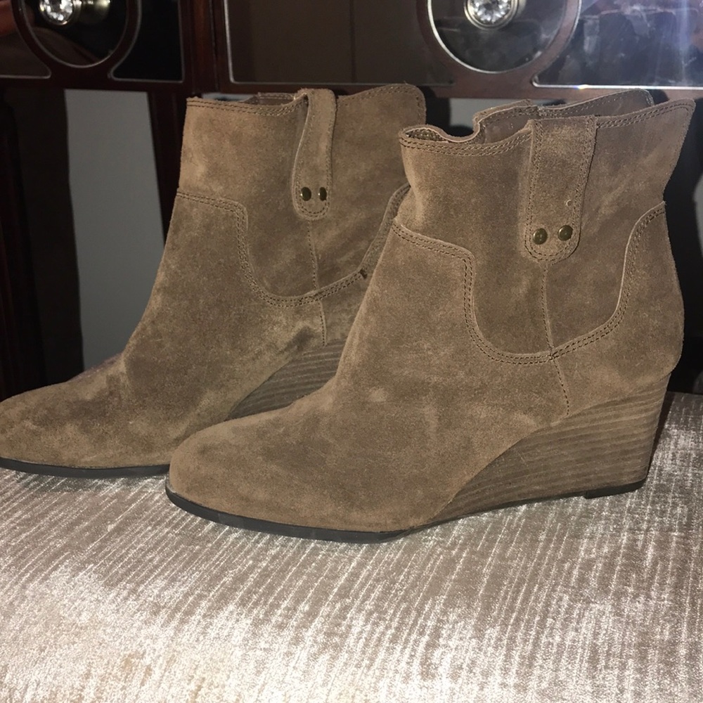 Brown booties